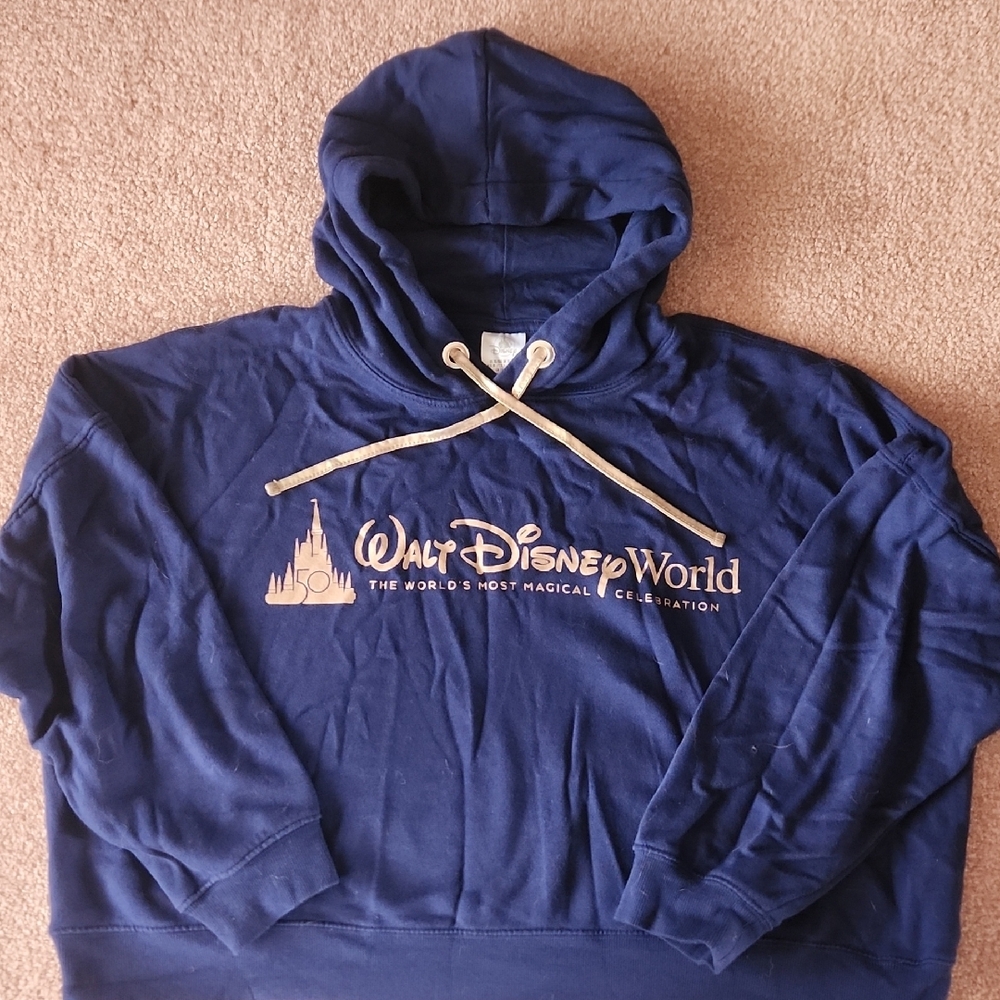 Disney 50th Anniversary Womens Hoodie Sz XL